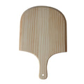 Natural Wooden Pizza Peel Charcuterie Board Q55478