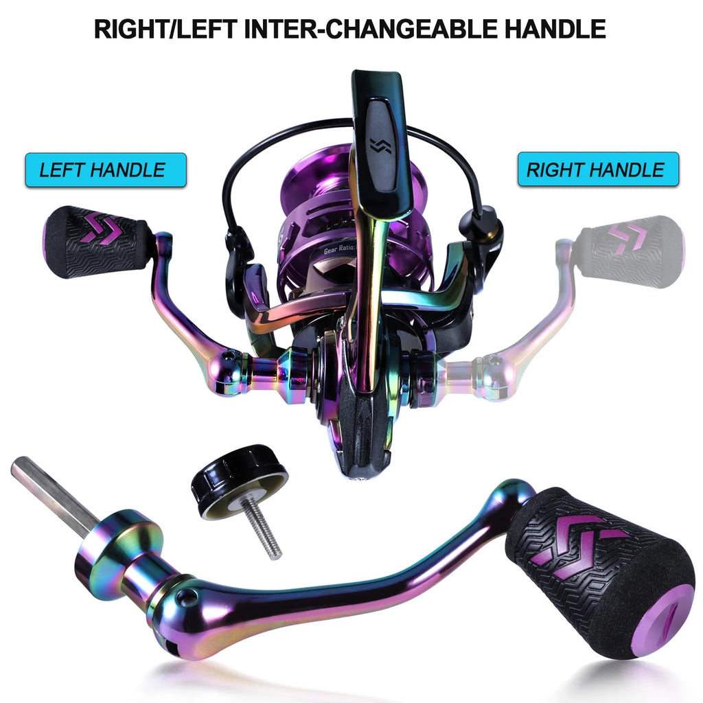 Multicolor Carbon Spinning Reel N9806