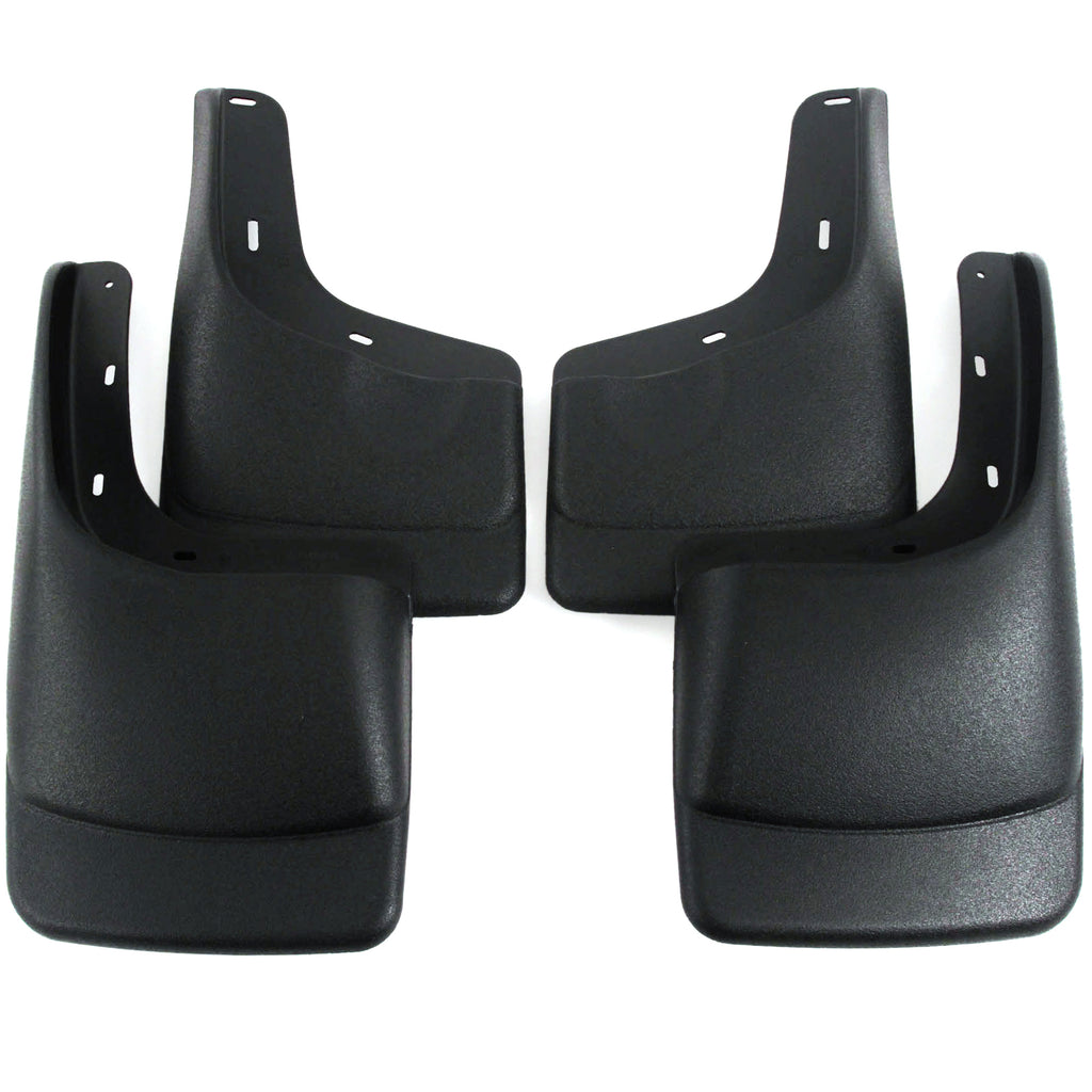 Heavy Duty Molded Mud Flaps Splash Guards 4pc Set I37651