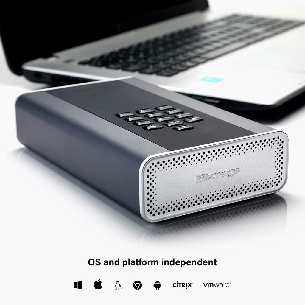 12TB USB 3.1 Secure Encrypted Desktop Hard Drive P524274