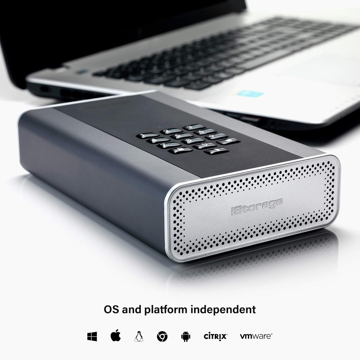 12TB USB 3.1 Secure Encrypted Desktop Hard Drive P524274