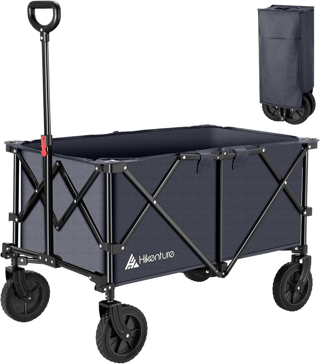 Folding Wagon Cart with All-Terrain Wheels S372