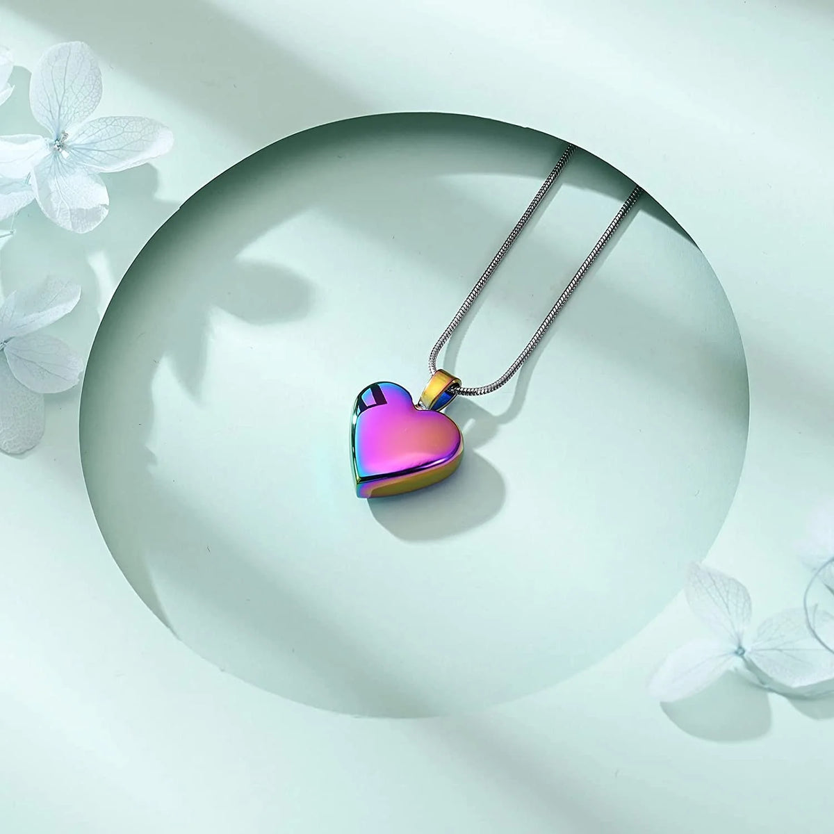 Heart Urn Necklace Cremation Jewelry C96883