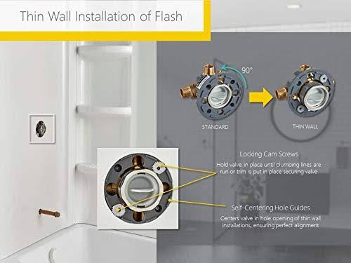 Brushed Nickel Tub and Shower Faucet H620