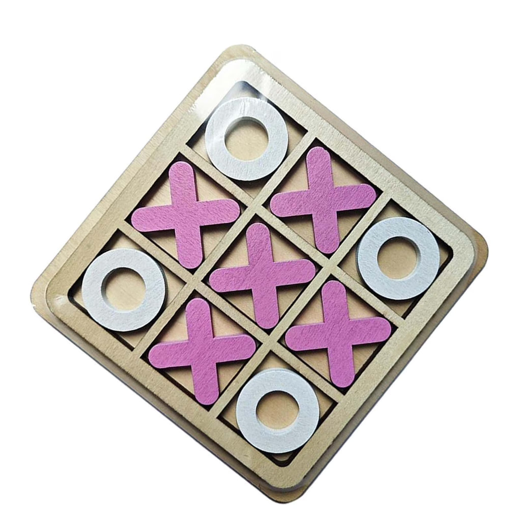 Tic Tac Toe Puzzle Game XO Chess Board Game F966