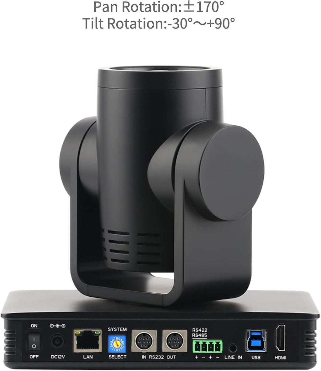 PTZ 4K Live Streaming Camera with 12X Optical Zoom T520325