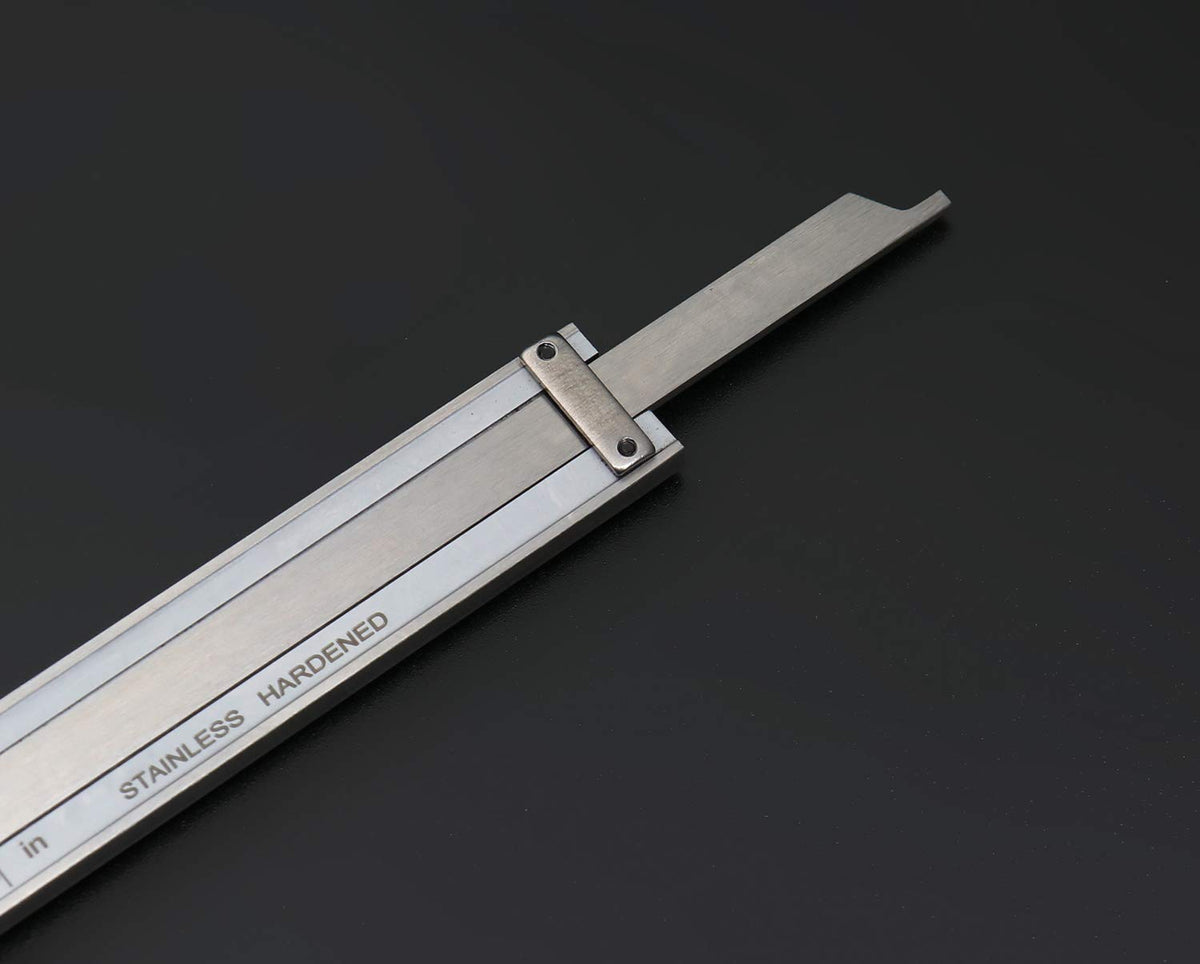 0-8'' by 0.001'' Precision Dial Caliper, Stainless Steel H105572
