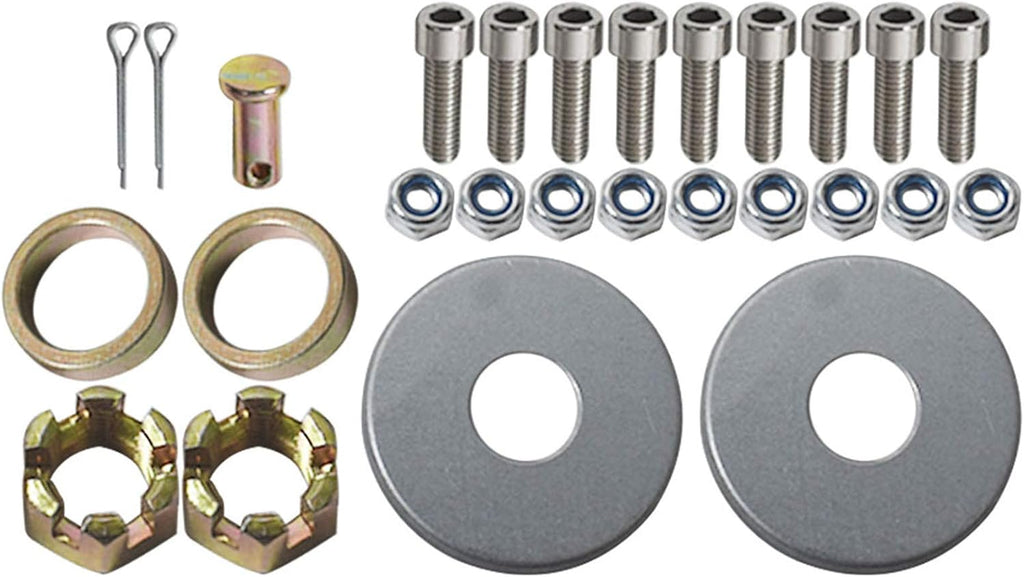 Rear Axle Kit Brake Master Cylinder Disc Rotor Hub for Go Kart Drift Trike Cart ATV A639150