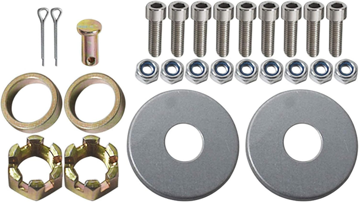 Rear Axle Kit Brake Master Cylinder Disc Rotor Hub for Go Kart Drift Trike Cart ATV A639150