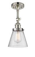 Nickel Semi Flush Mount Light C572455