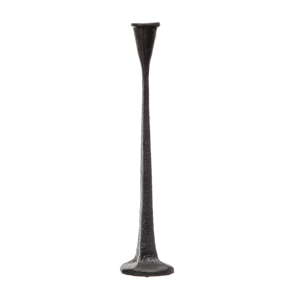 Black Cast Iron Taper Holder W6912