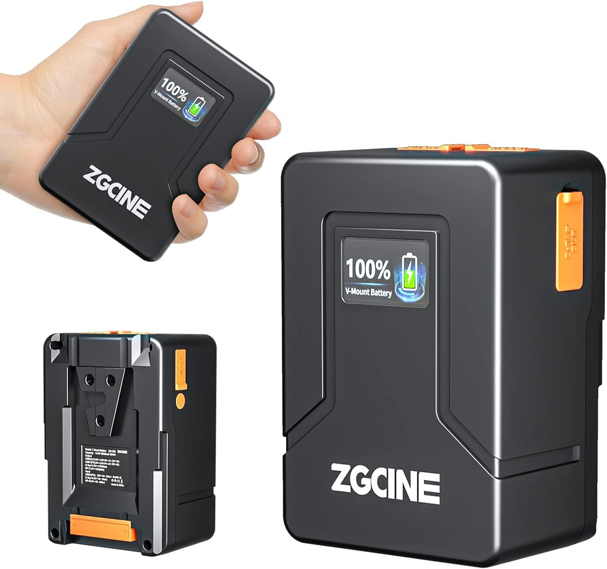 Mini V-Mount Battery 99Wh 14.8V 6800mAh with D-TAP USB-C USB-A Output O523999