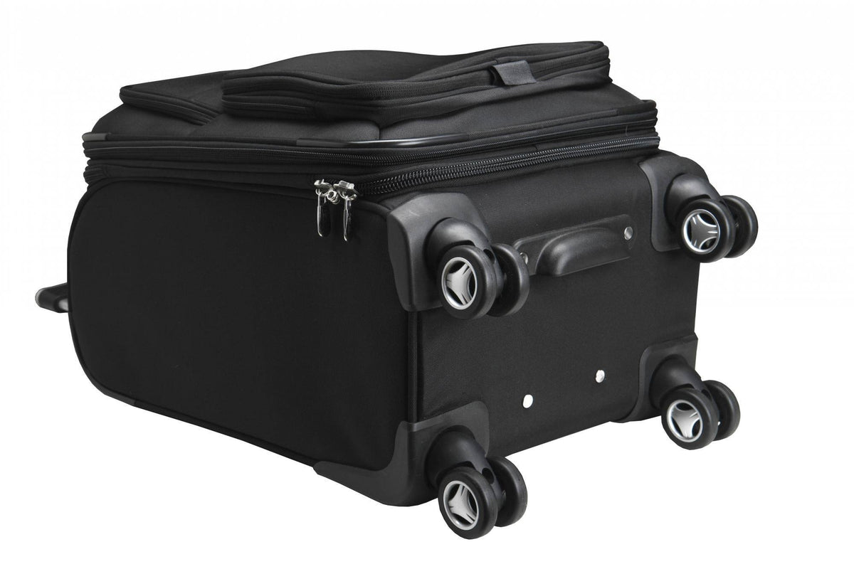 Black 20x22 Spinner Carry-On K3545