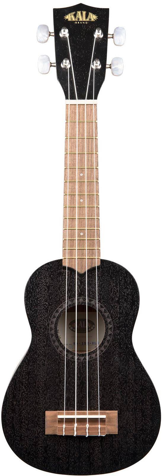 Black Satin Mahogany Soprano Ukulele E8745