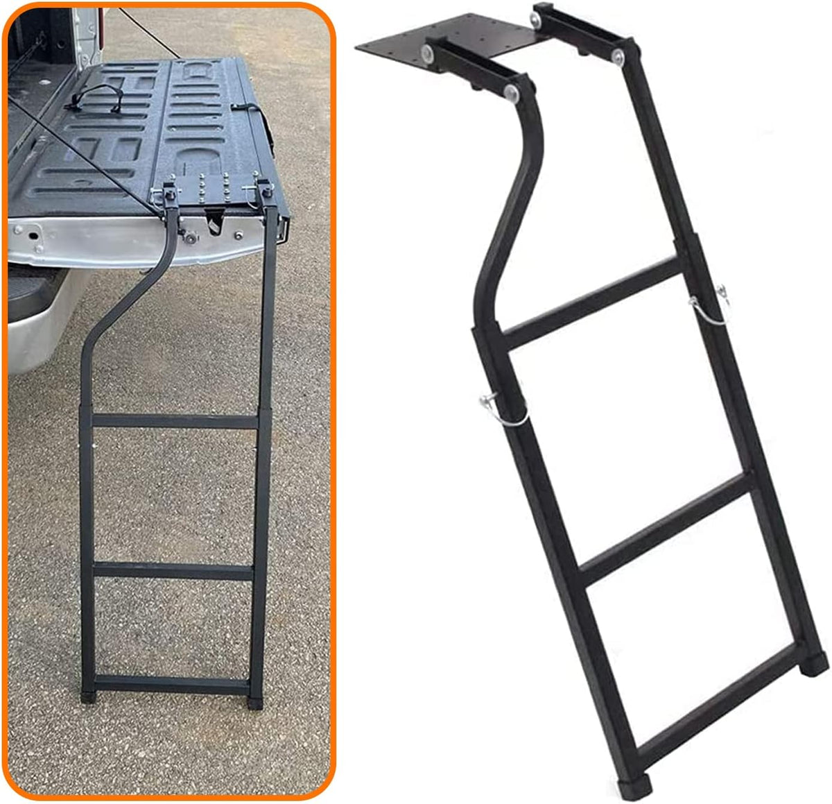 Tailgate Ladder Extension Step Ladder Pack of 2 X9271