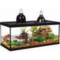20 Gallons Aquatic Turtle Kit with Filter And Heating Lamps V411644