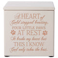 Ivory Pet Memorial Keepsake Urn I77724