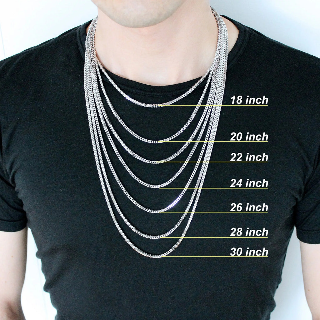 14k Yellow Gold Solid 8.5mm Figaro Chain Necklace 20" - 30" B3177