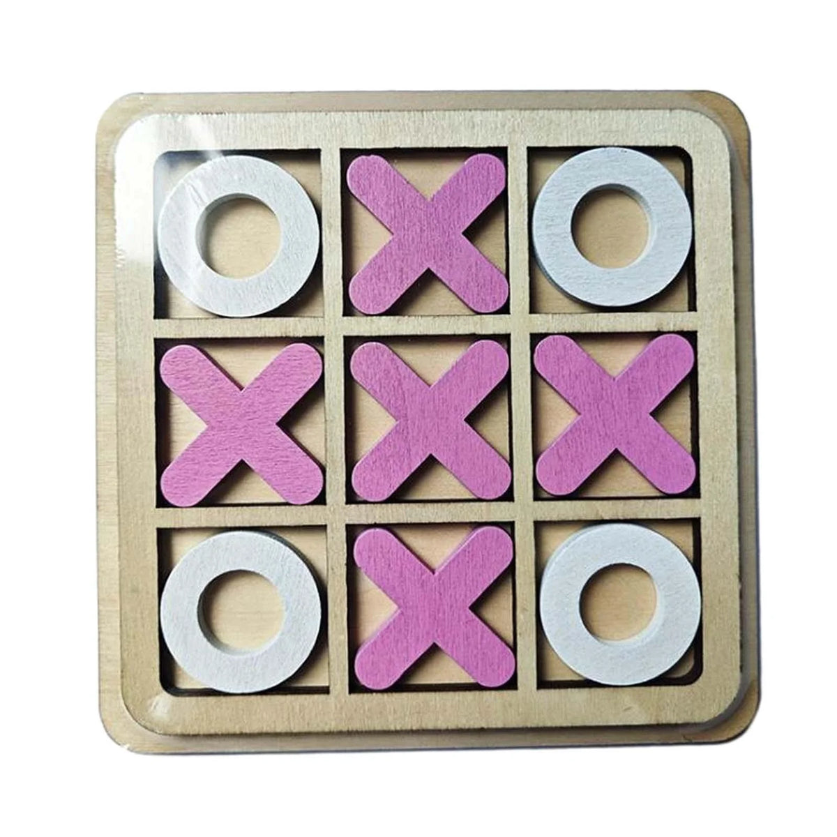 Tic Tac Toe Puzzle Game XO Chess Board Game F966