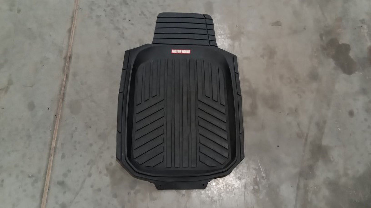 Pre-Owned 2018 Dodge Caravan 3 Front & Rear Rubber Floor Mat Set OEM P5592