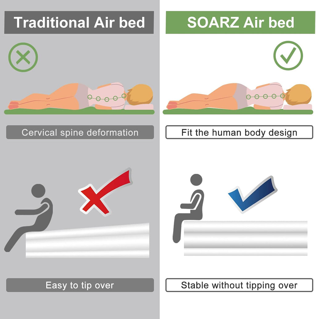 Queen Air Mattress with Built-in Pump Y17838
