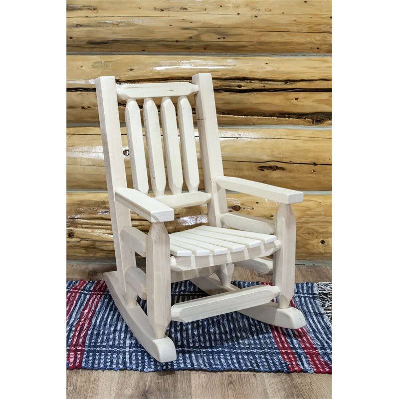Homestead Log Rocker Q4165
