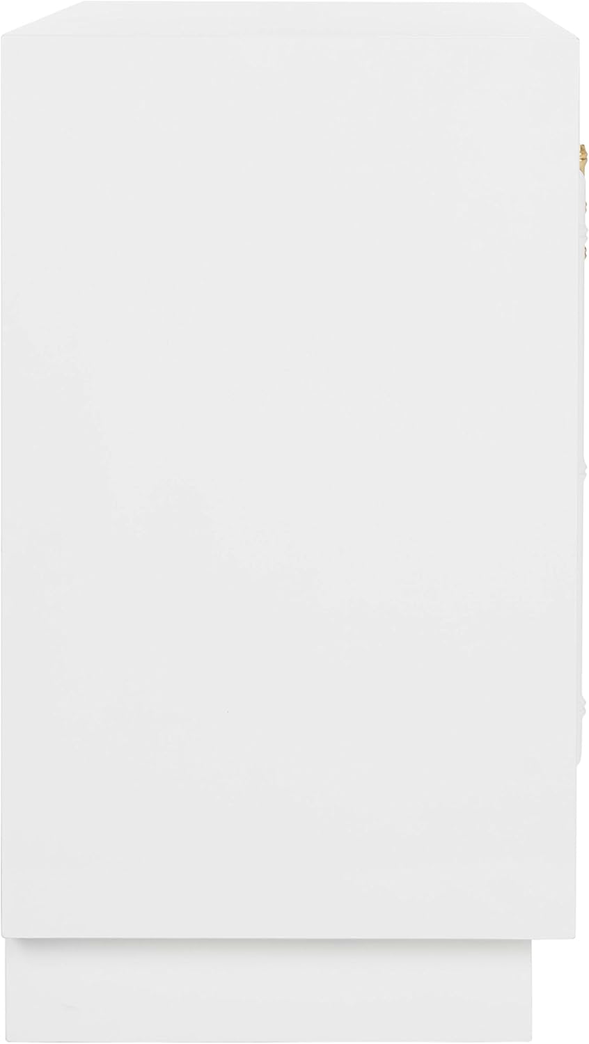 White Lacquer 2-Door Cabinet Y58495