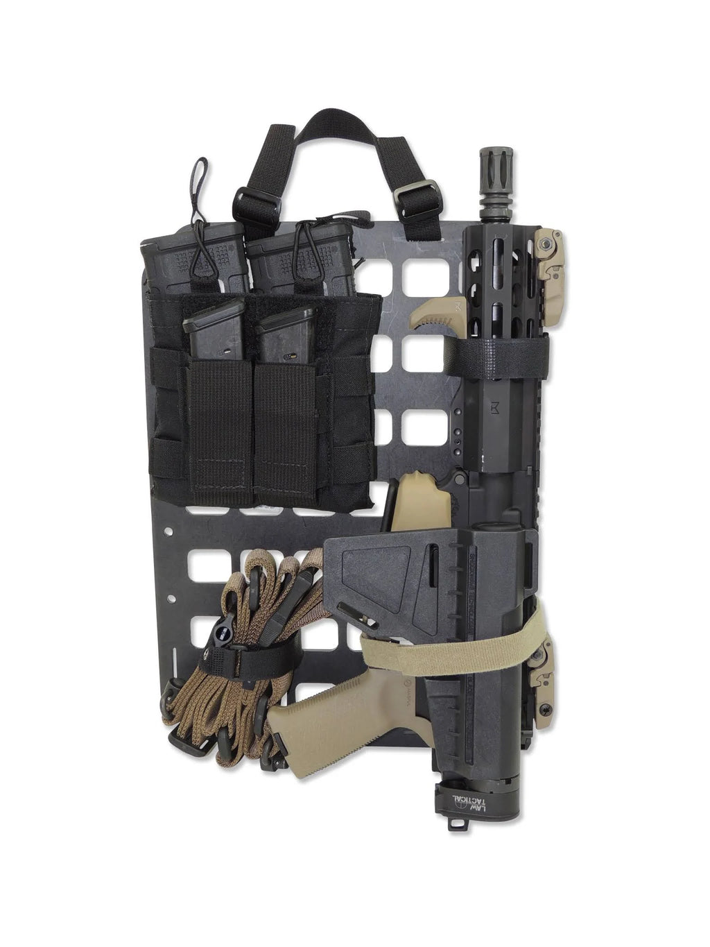 Black 12.25 x 19 Rigid Molle Panel Y65833