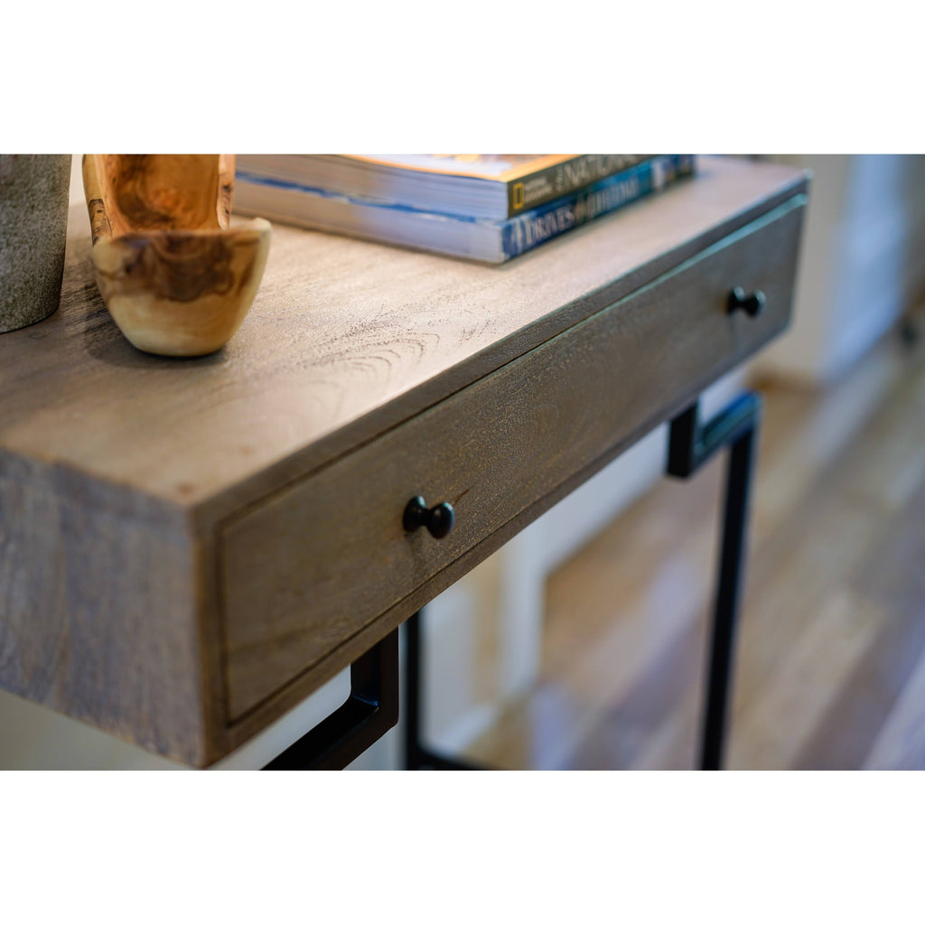 Black Accent Console Table M95029