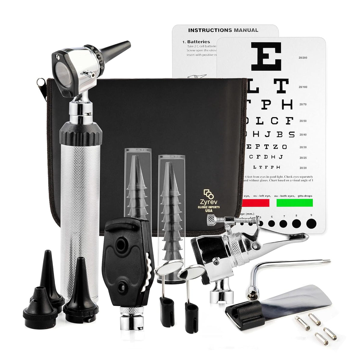 Ear, Nose and Throat Exam Kit, Pack of 2 V2890