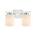 Chrome 2 Light Bath Bar Q19502