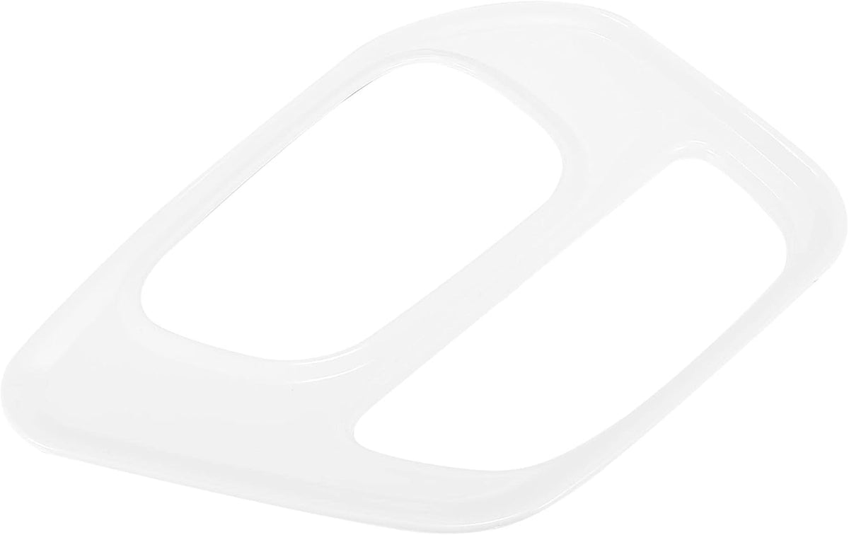 White Gear Shift Panel Cover Trim for Dodge Challenger I2379