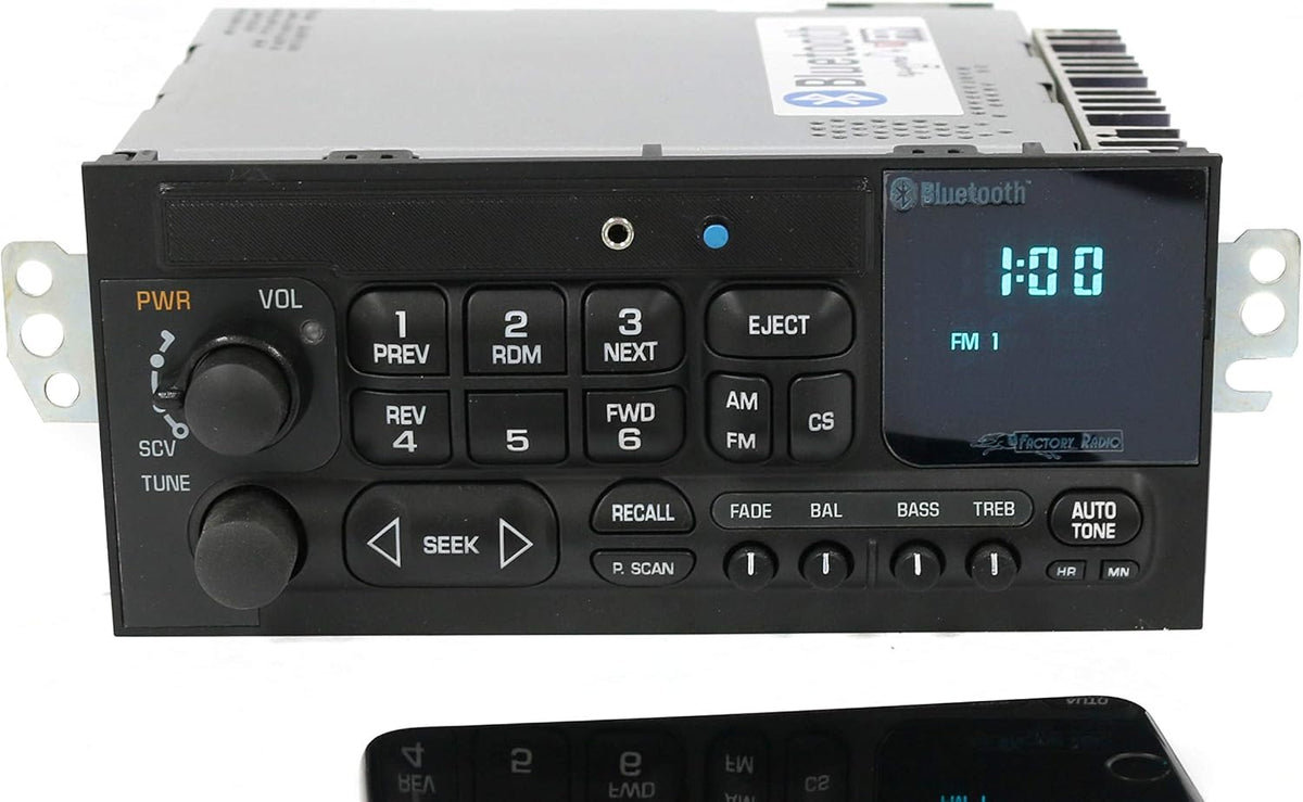 AM FM Bluetooth Car Radio with Aux Input L365992