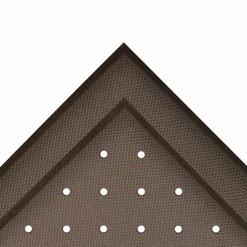 3' x 6' Black Anti-Fatigue Mat E627525