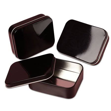 6 oz Black Tin Can N41954
