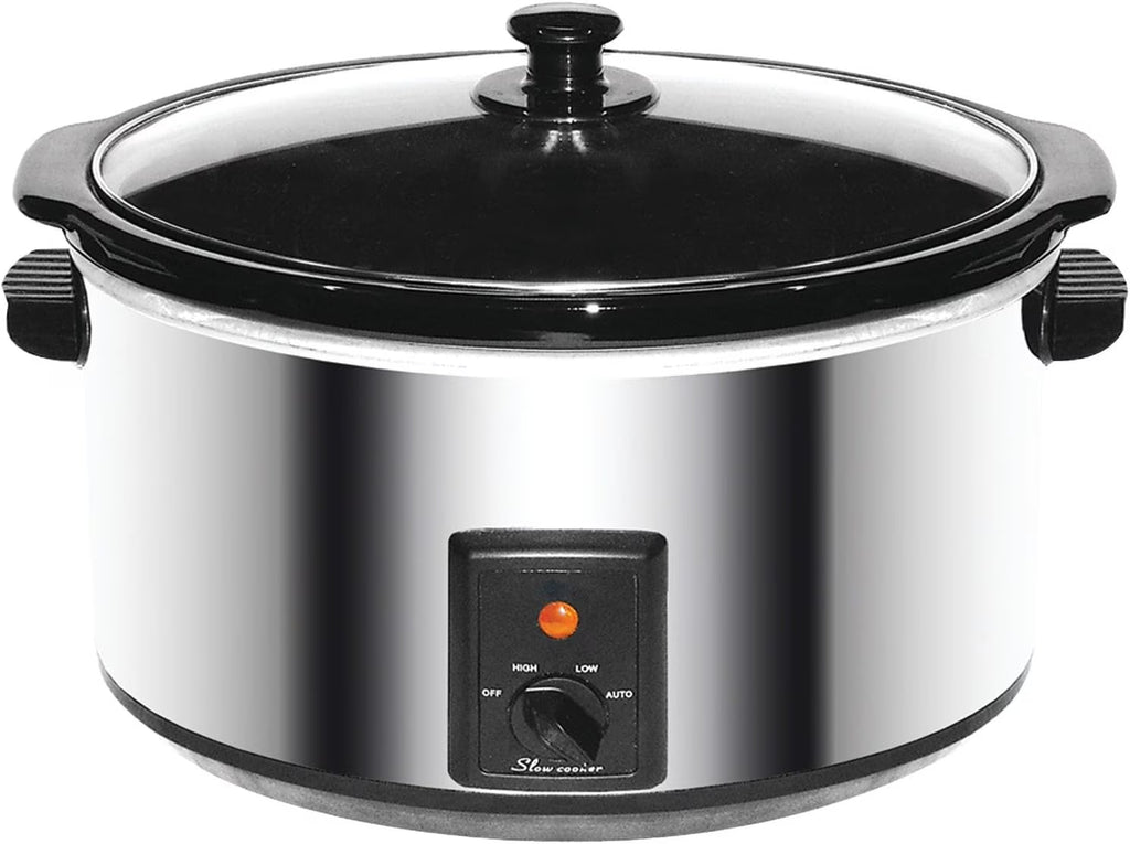 8 Quart Stainless Steel Slow Cooker I8286
