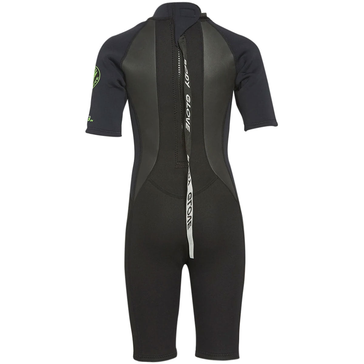 Youth Back Zip Short Sleeve Spring Suit Q853228
