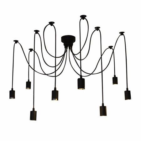 8 Arms Classic Adjustable Ceiling Spider Lamp Light E27 Chandelier G1924