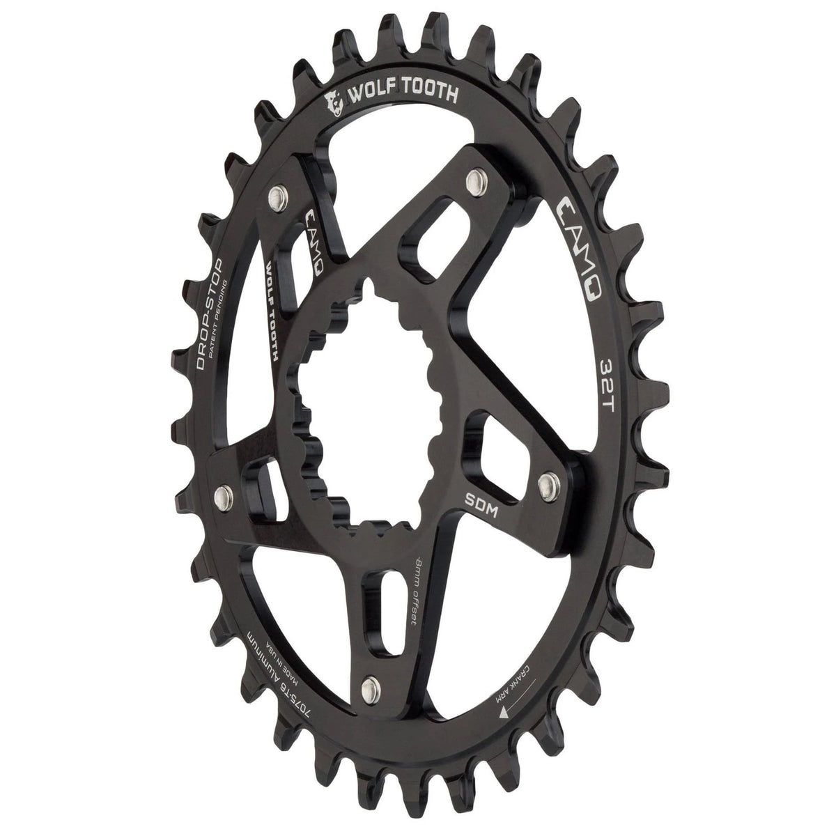 Camo Aluminum Chainring 34-38t Y49841