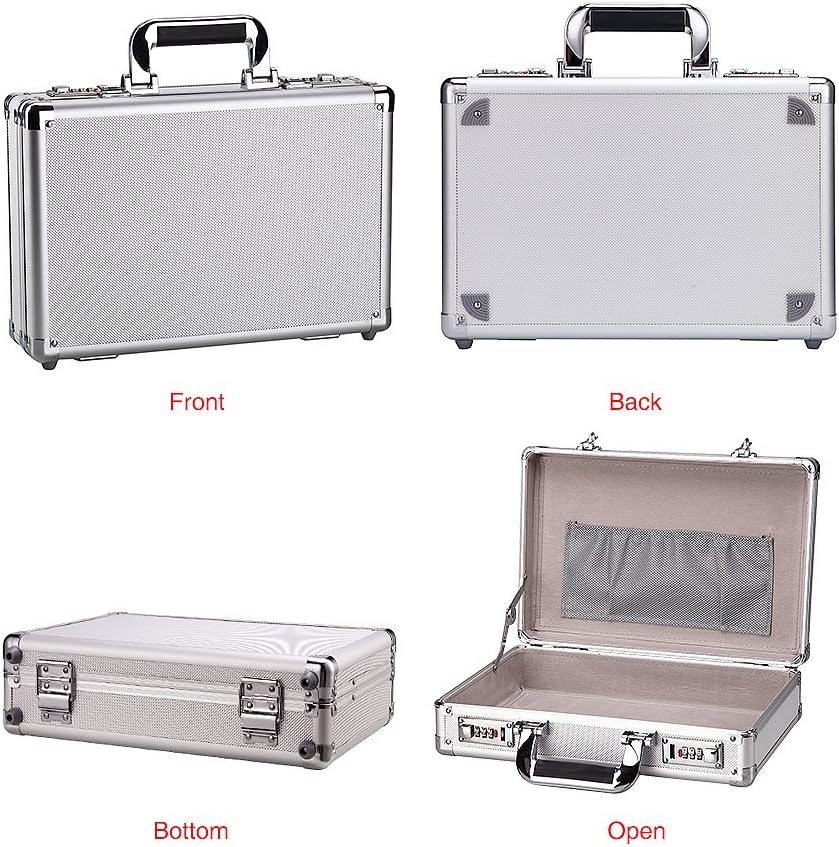 Silver Aluminum Hard Case U441692