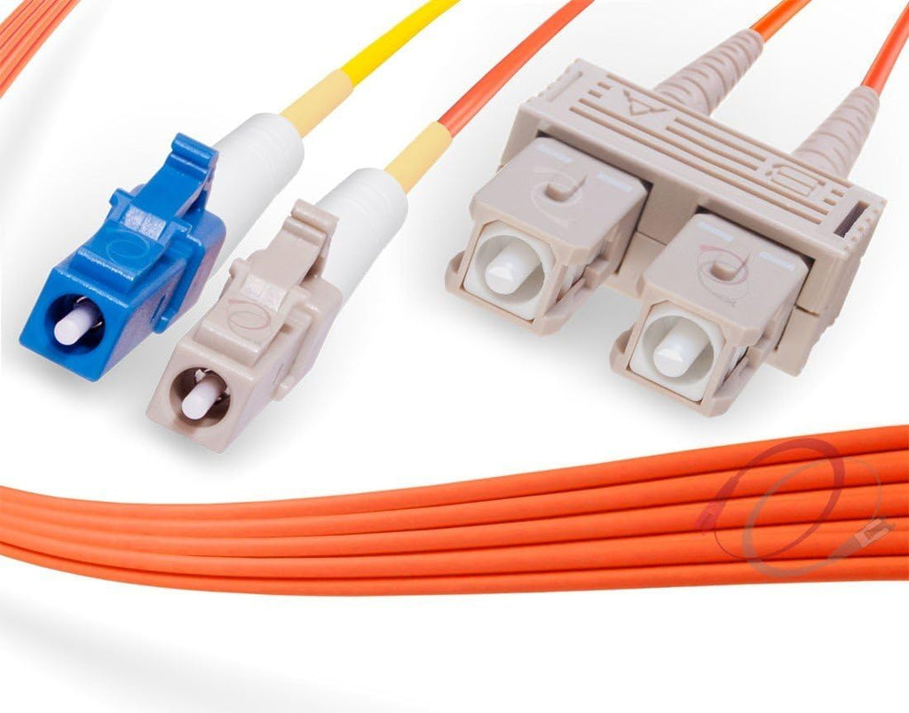 5M LC to SC Mode Conditioning Fiber Patch Cable M41385