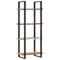 4-Tier Solid Reclaimed Wood Bookcase D602119