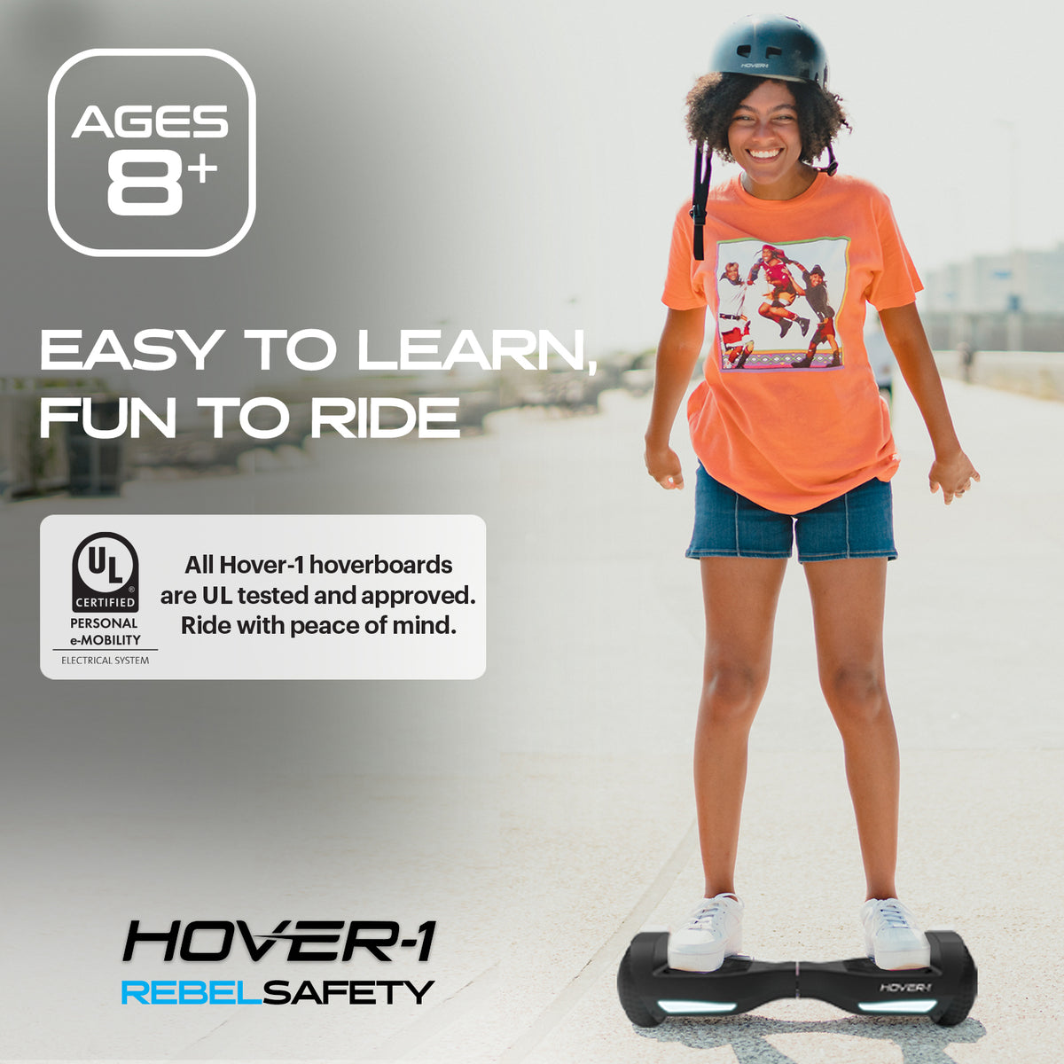 Black LED Hoverboard R943