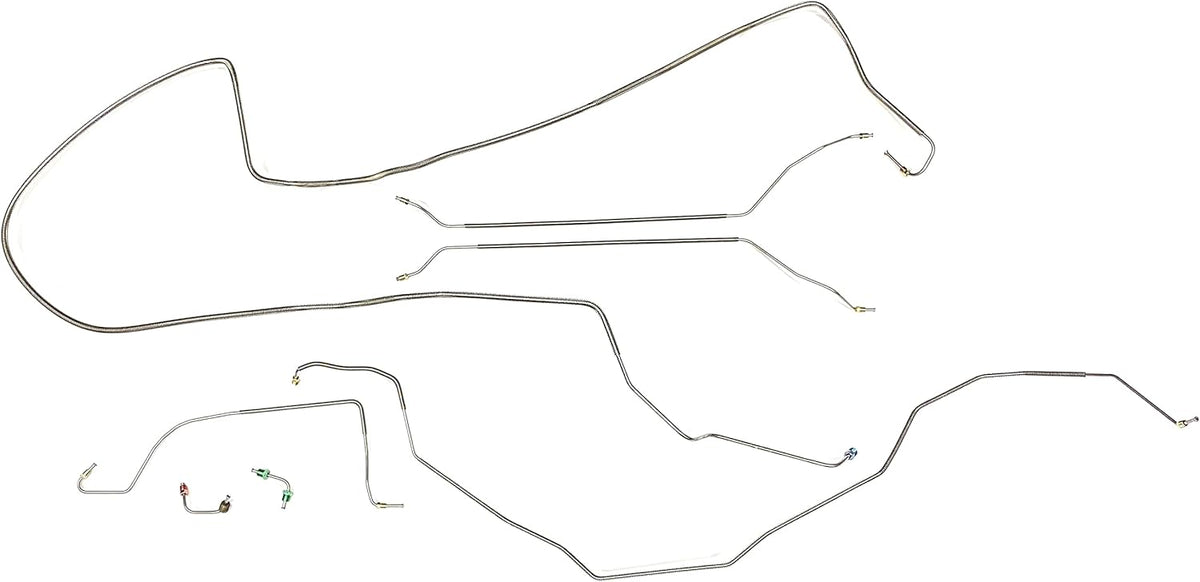 Stainless Full Car Brake Line Kit A961
