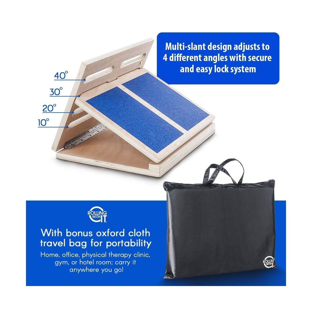 Adjustable Wooden Incline Slant Board J51269