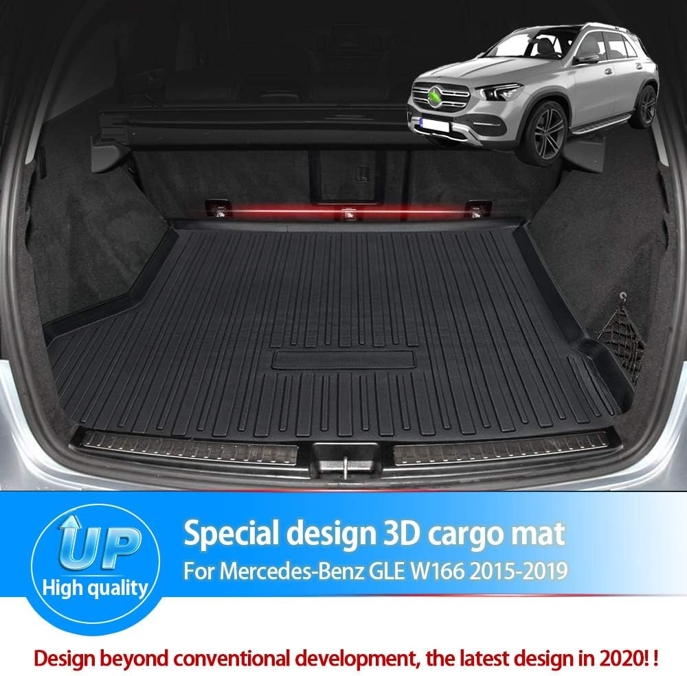 Trunk Mat Rear Cargo Liner TPO Pack of 2 V544