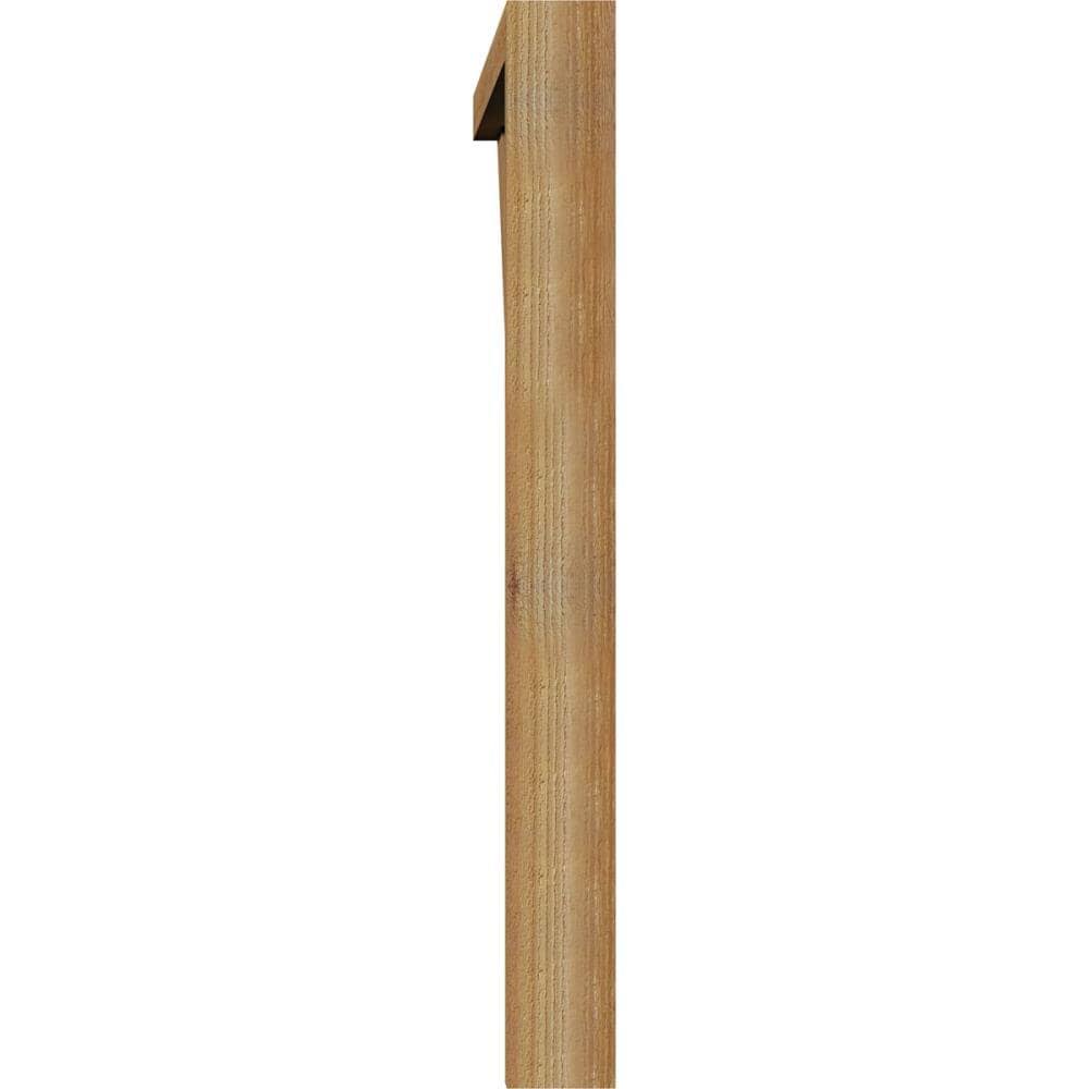 Imperial Block Rough Sawn Bracket with Offset Brace I981