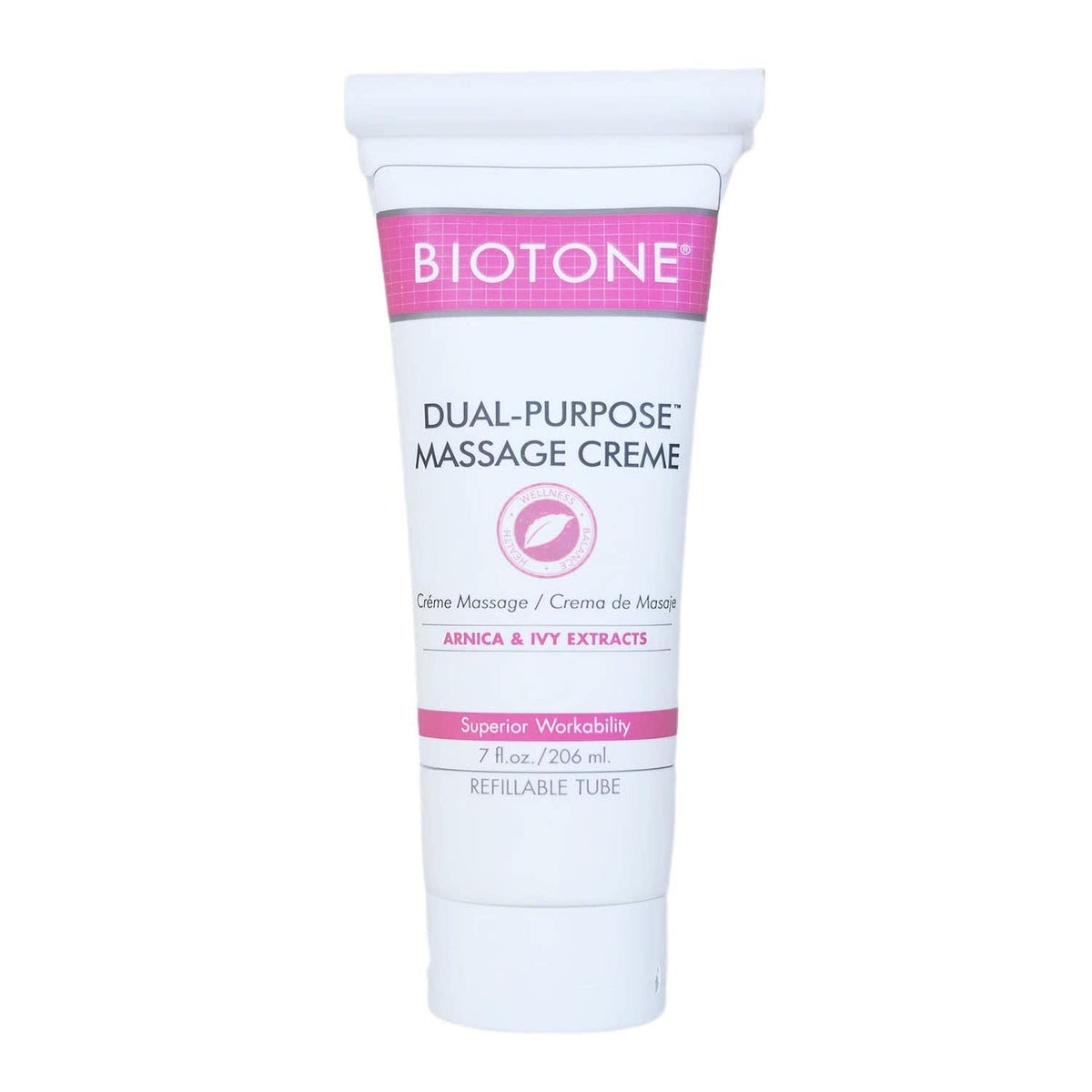 Dual-Purpose Massage Crème with Arnica and Ivy Extracts, Pack of 2 L80655