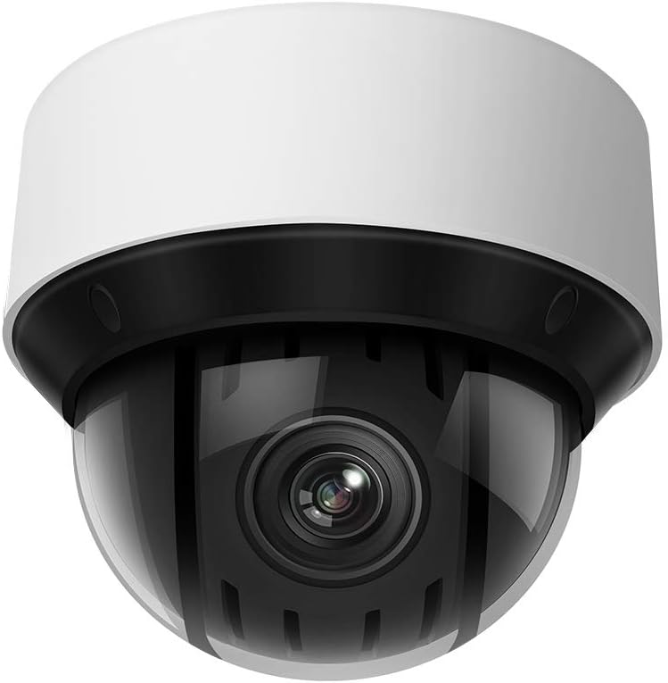 Outdoor 4K 8MP PTZ PoE IP Camera Speed Dome, 18x Optical Zoom, 165ft IR Night Vision, IP66 I759