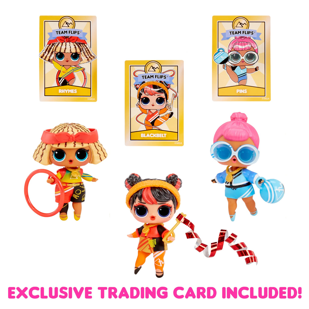 LOL Surprise Gymnastics Doll with 8 Surprises, Balance Beam Ball, Ages 4+ D187294
